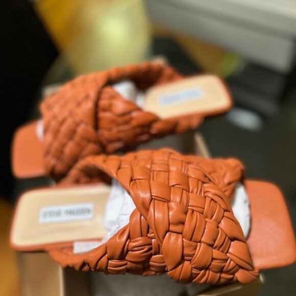 Steve Madden Marina Sandals (burnt orange), size 8.5 - Picture 3 of 8